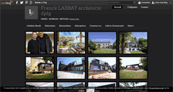 Desktop Screenshot of francklabbay-architecte.com