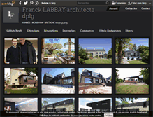 Tablet Screenshot of francklabbay-architecte.com